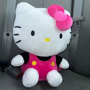 Hello Kitty Plush Backpack